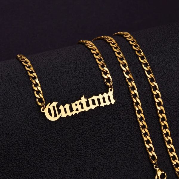 Collar Personalizado Estilo Gótico